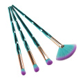 White PINK makeup brushes 4pcs diamond eye brushes